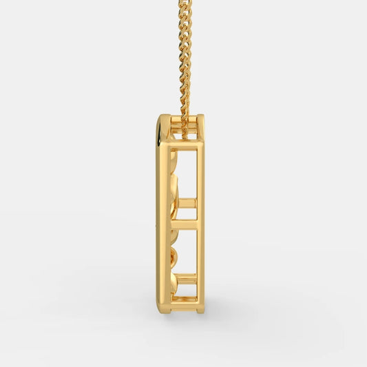 The Techno Abstract Pendant