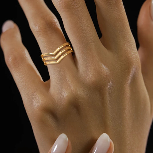 The Aetheris Chevron Ring