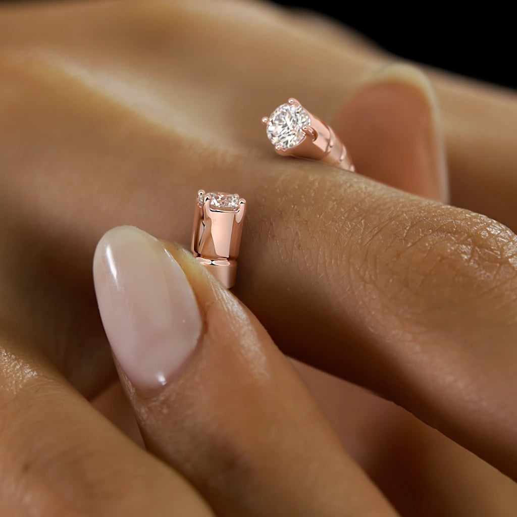 The Tige Ronde Top Open Ring
