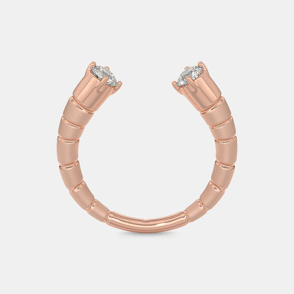 The Tige Ronde Top Open Ring