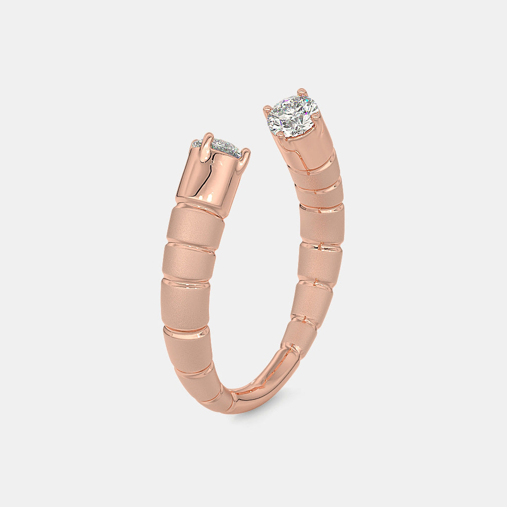 The Tige Ronde Top Open Ring