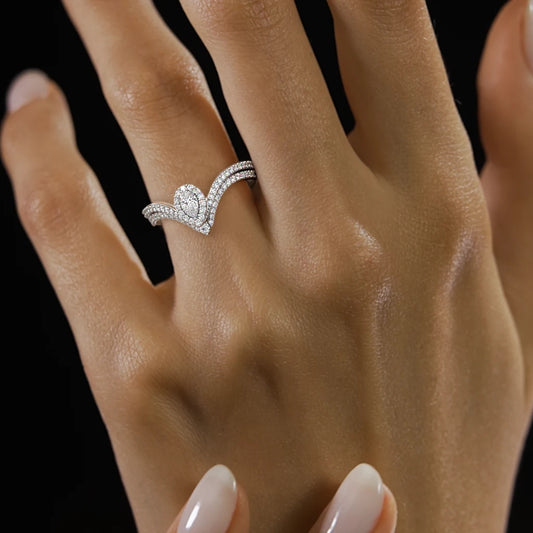 The Aimer Bridal Ring Set