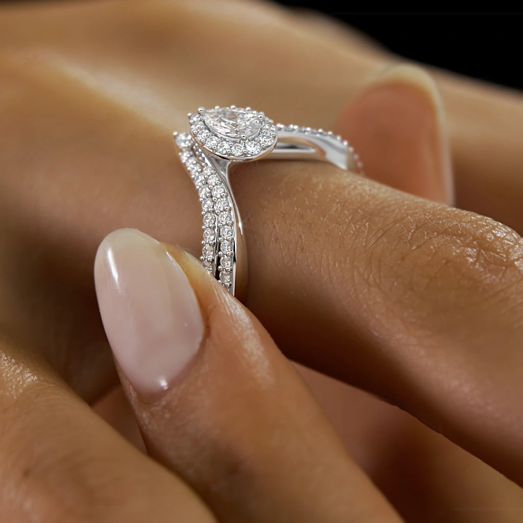 The Aimer Bridal Ring Set