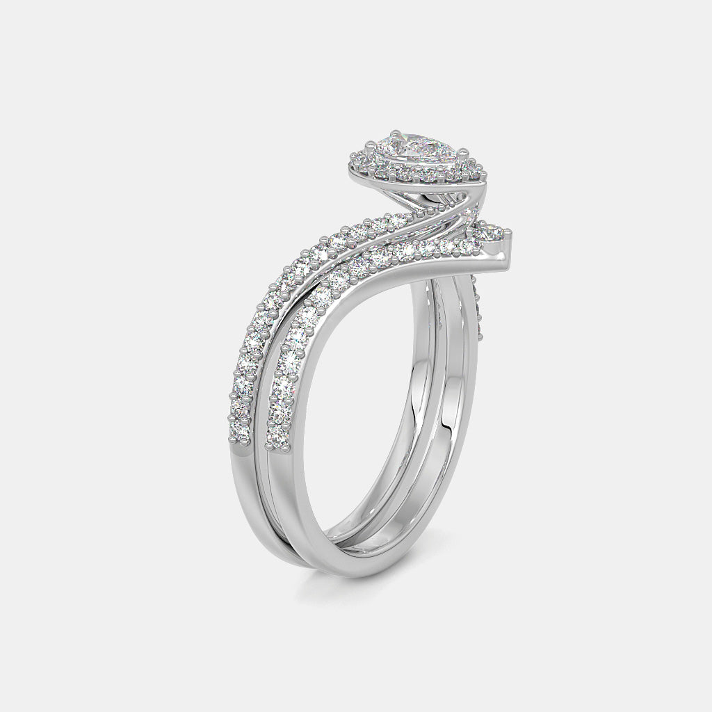 The Aimer Bridal Ring Set