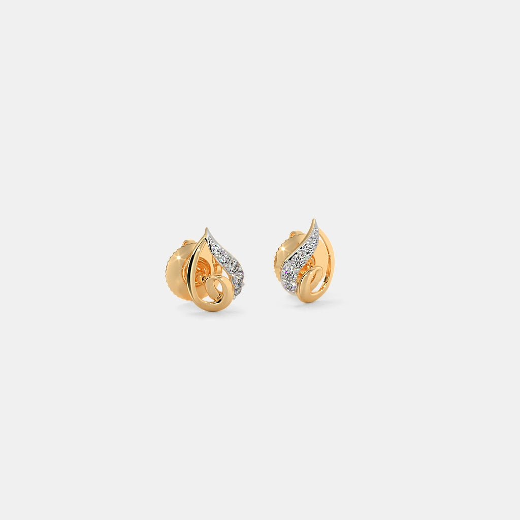 The Helical Stud Earrings