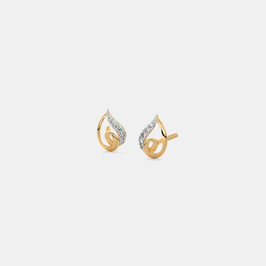 The Helical Stud Earrings