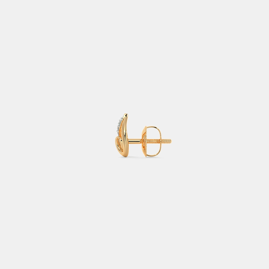 The Helical Stud Earrings