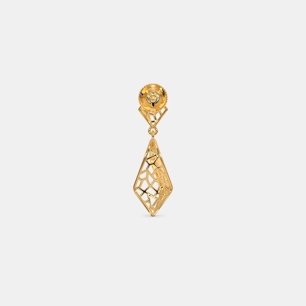 The Grille Drop Earrings