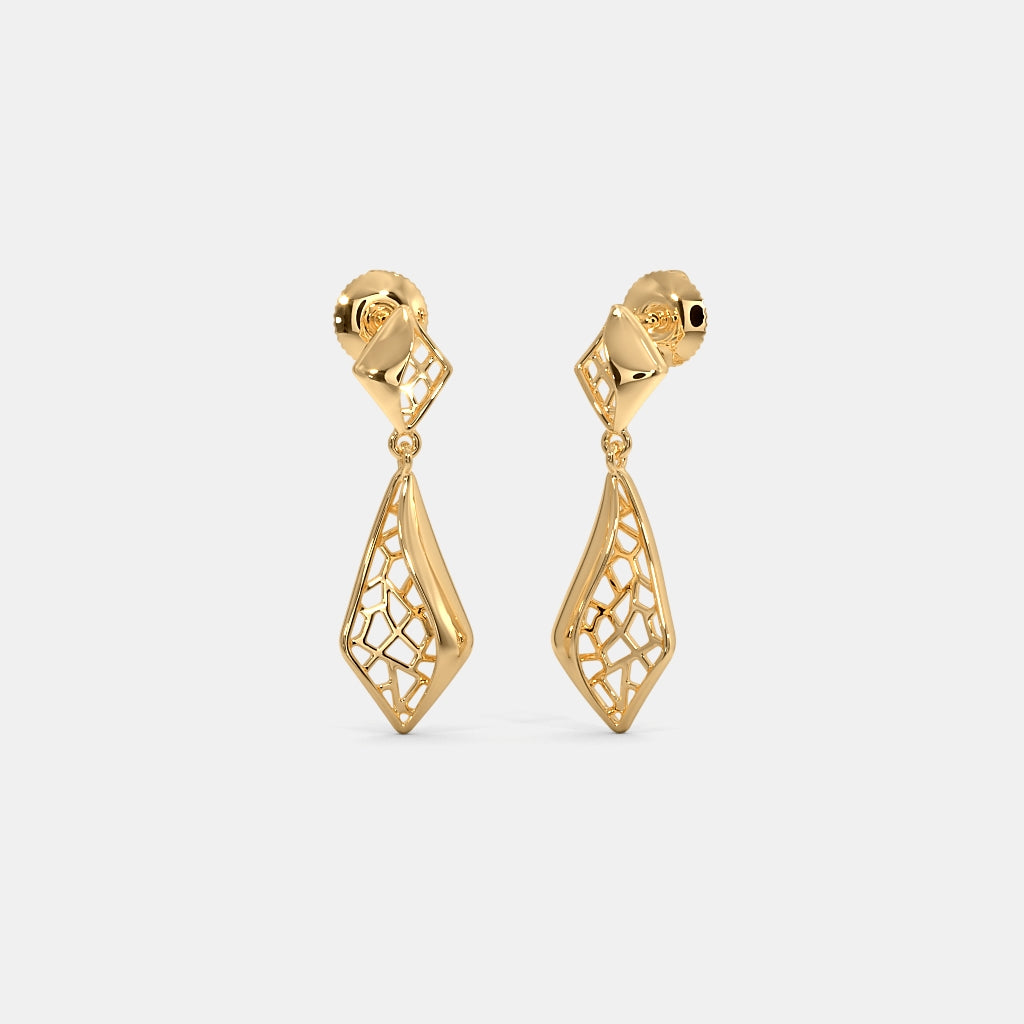 The Grille Drop Earrings