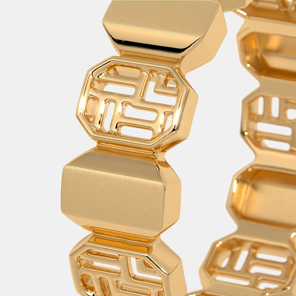 The Alternating Band Ring