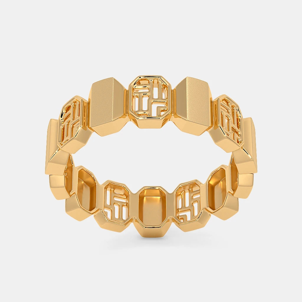 The Alternating Band Ring
