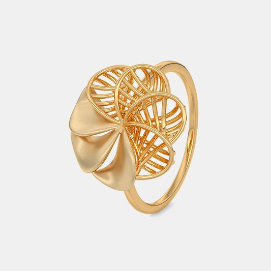 The Botanically Flowing Mushroom Ring
