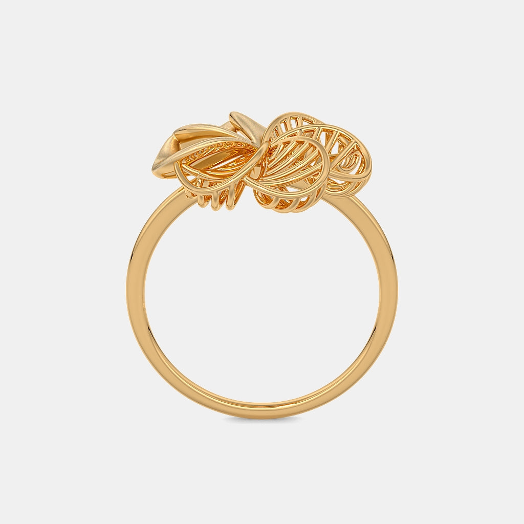 The Botanically Flowing Mushroom Ring