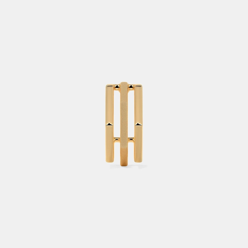 The Ternion J Hoop Earrings