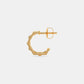 The Ternion J Hoop Earrings