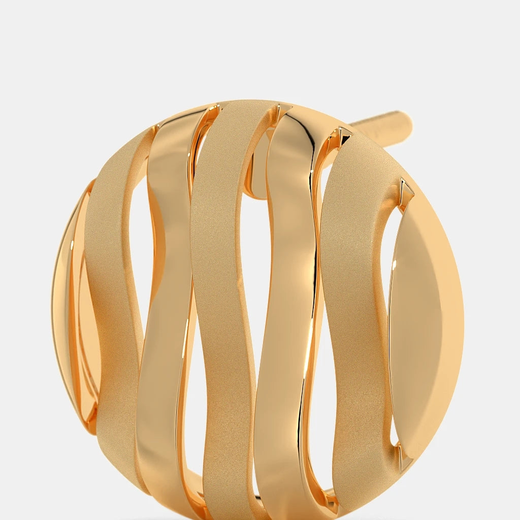 The Caos Simmetrico Stud Earrings