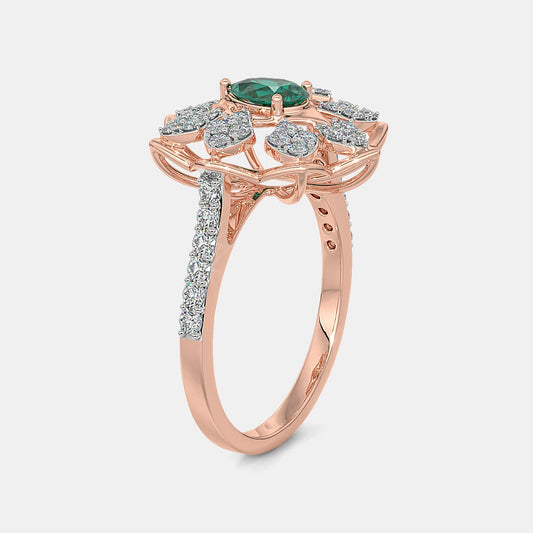 The Clovette Cocktail Ring