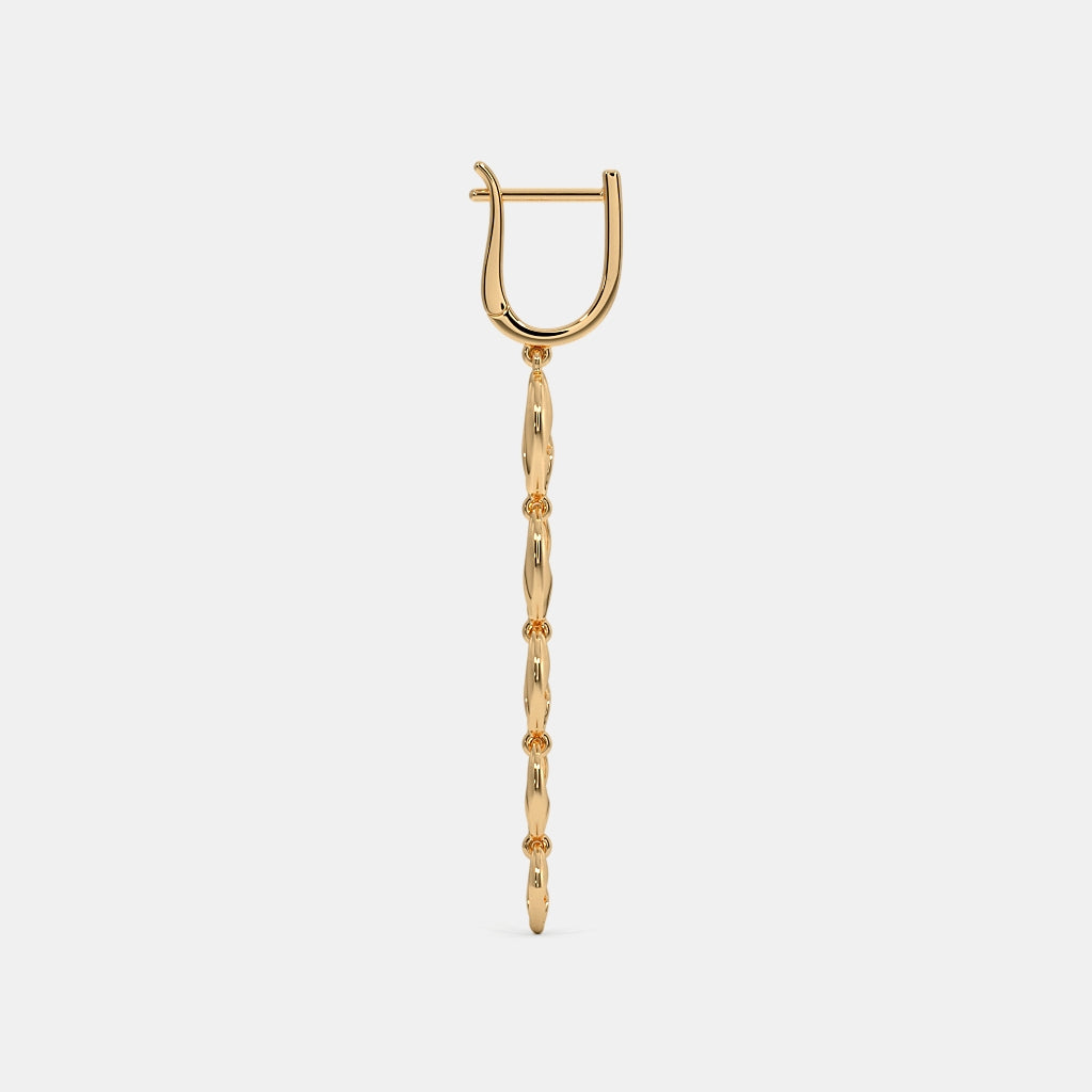 The Doreal Dangle Hoop Earrings