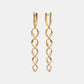 The Doreal Dangle Hoop Earrings