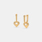 The Heartistry Dangle Hoop Earrings