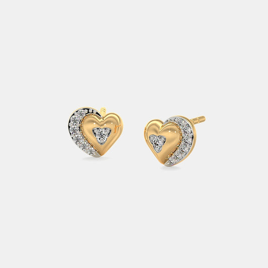 The Flareheart Stud Earrings