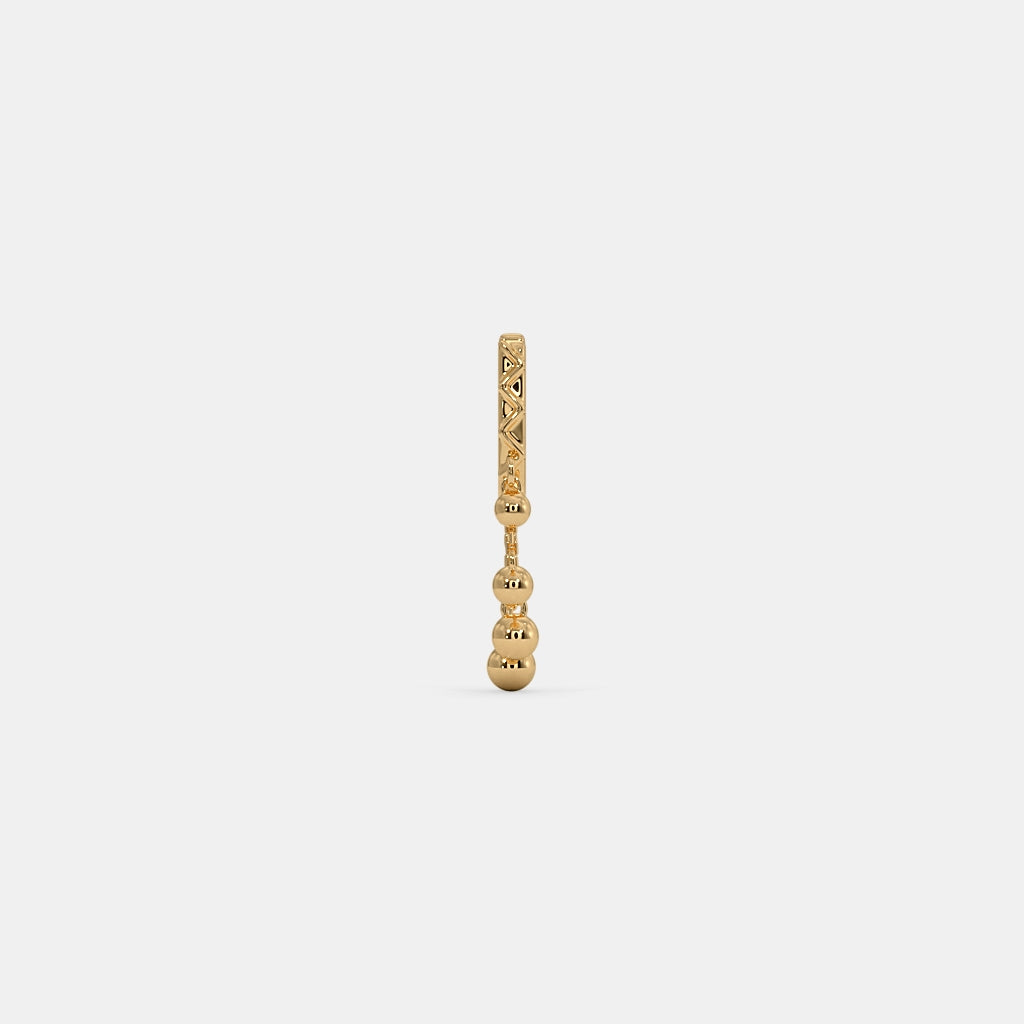 The Orvyn Dangle Hoop Earrings