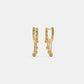 The Orvyn Dangle Hoop Earrings