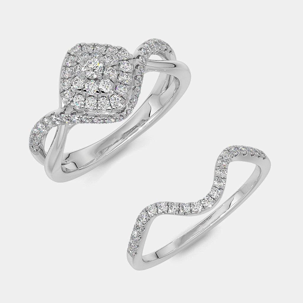 The Eldon Bridal Ring Set