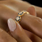 The Astral Noir Band Ring