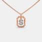 The Swiing S Initial Necklace