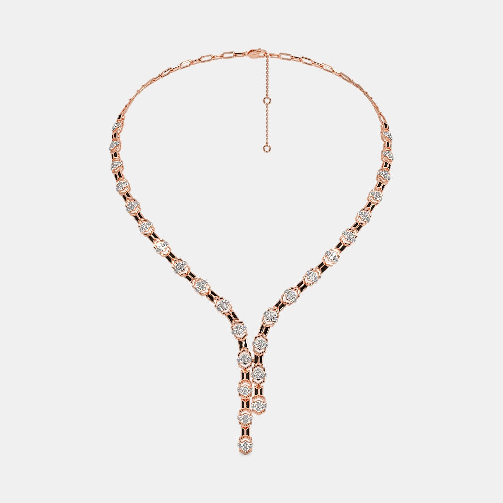 The Lattice Showstopper Y Necklace
