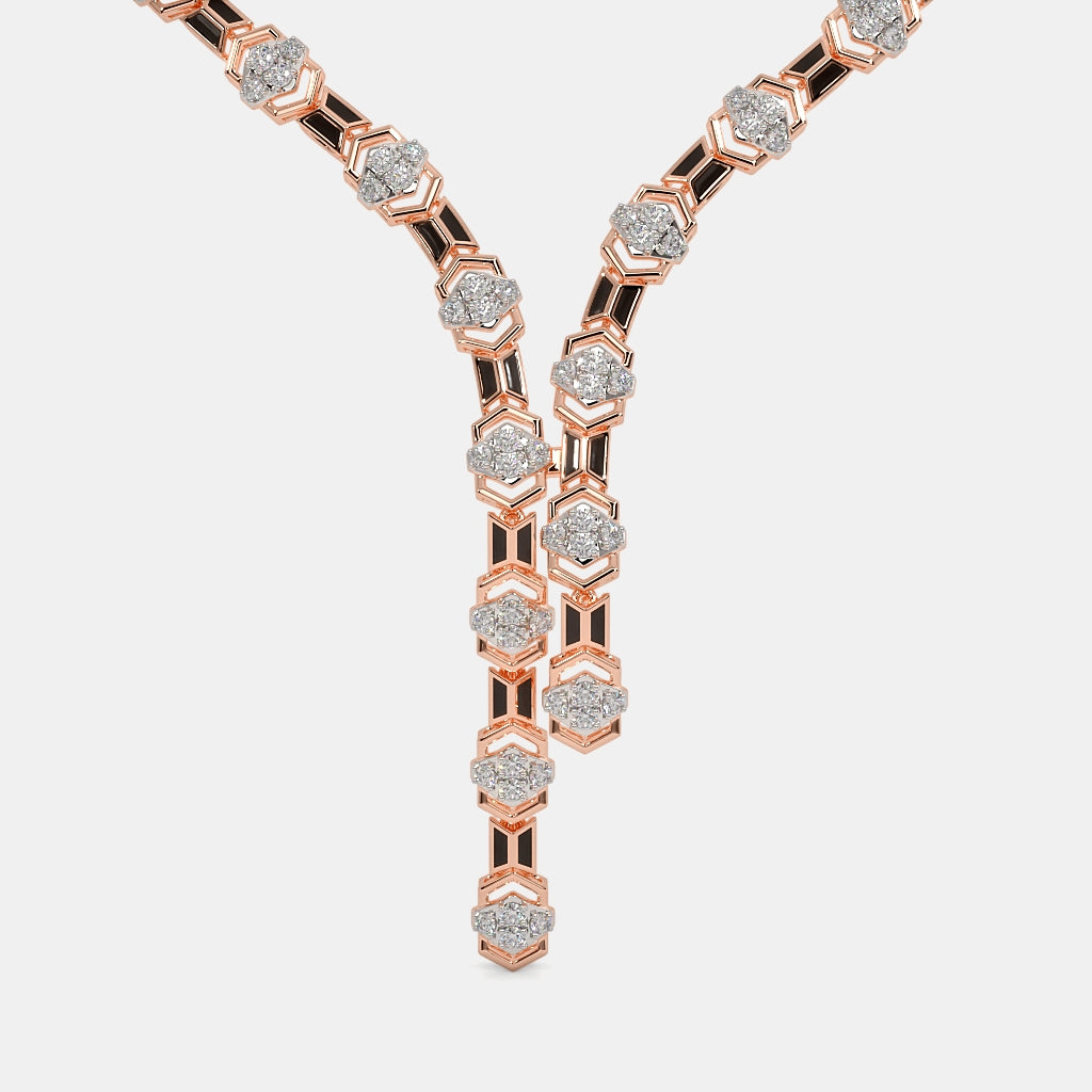 The Lattice Showstopper Y Necklace