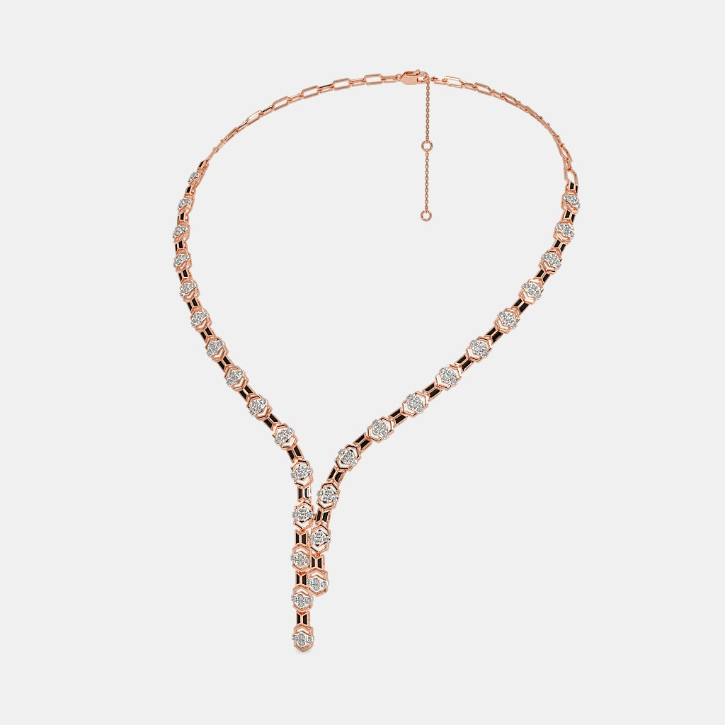 The Lattice Showstopper Y Necklace