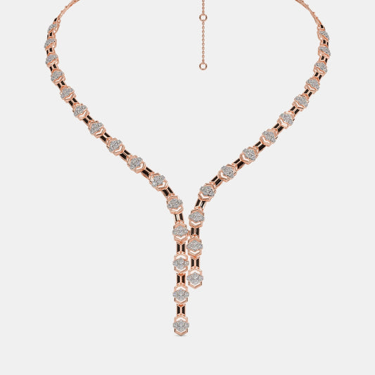 The Lattice Showstopper Y Necklace