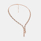 The Lattice Showstopper Y Necklace
