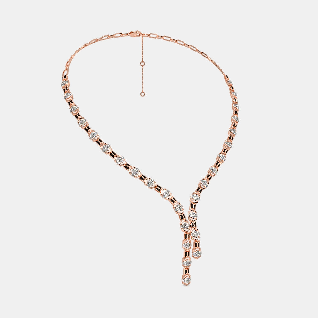 The Lattice Showstopper Y Necklace