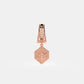 The Hakono Dangle Hoop Earrings