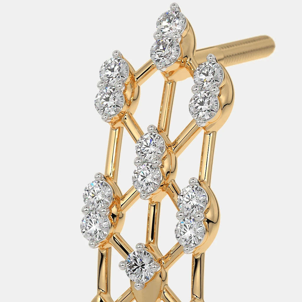 The Abeeva J Hoop Earrings