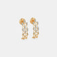 The Abeeva J Hoop Earrings