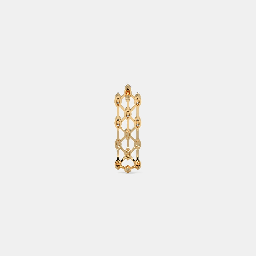 The Abeeva J Hoop Earrings