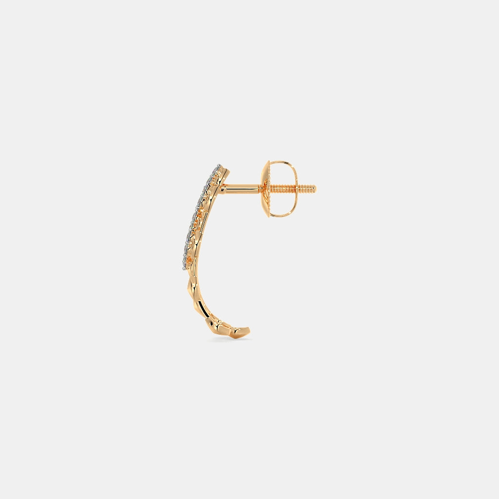 The Abeeva J Hoop Earrings
