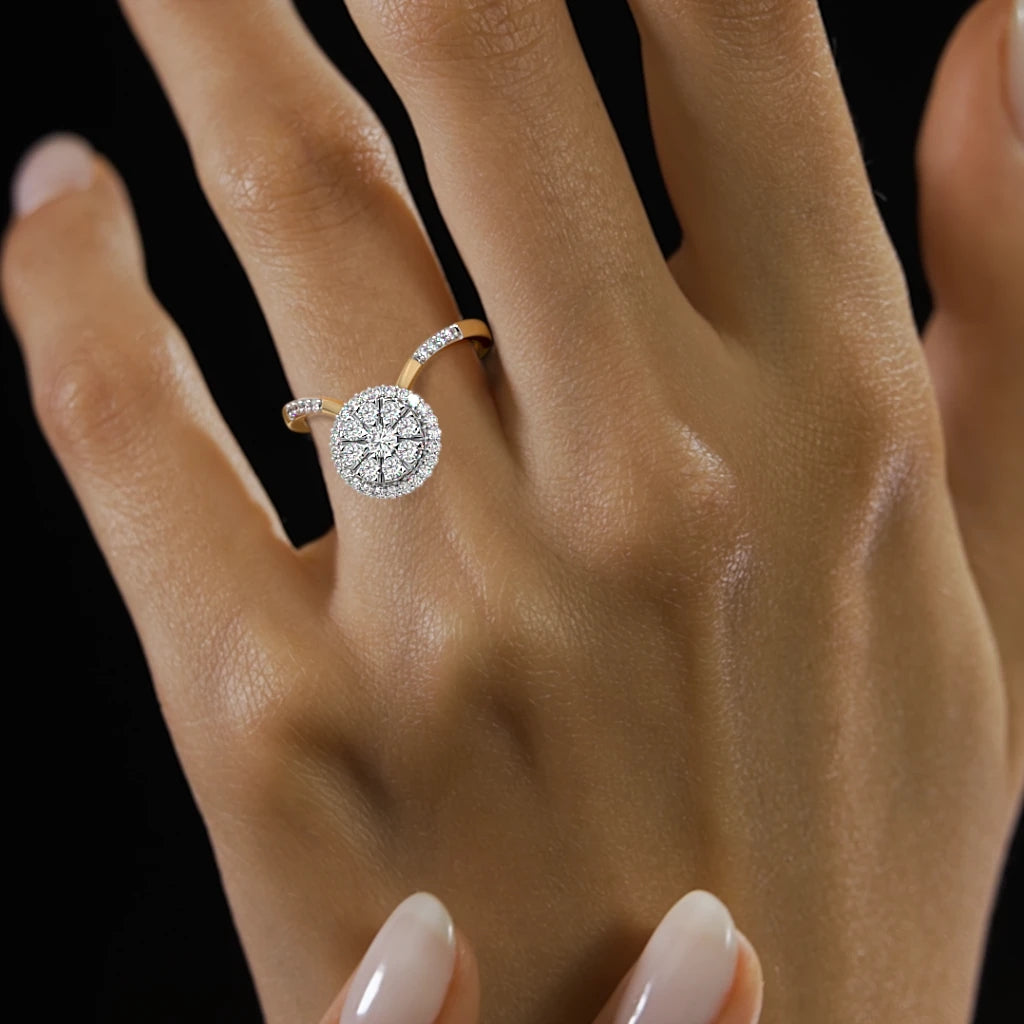 The Denza Chevron Ring