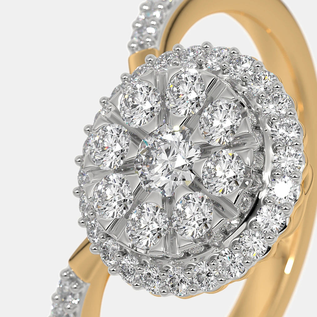The Denza Chevron Ring