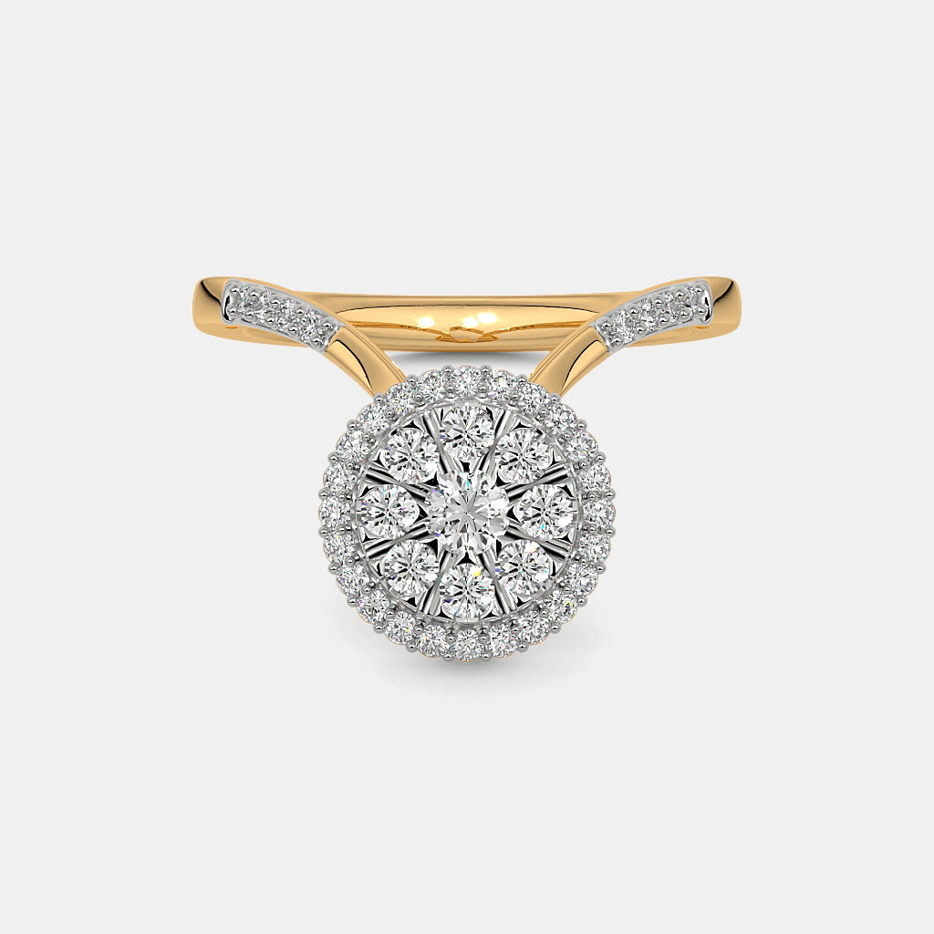 The Denza Chevron Ring