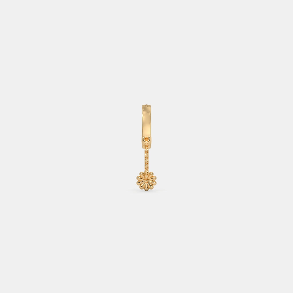 The Daisilenne Dangle Hoop Earrings