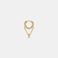 The Daisilenne Dangle Hoop Earrings