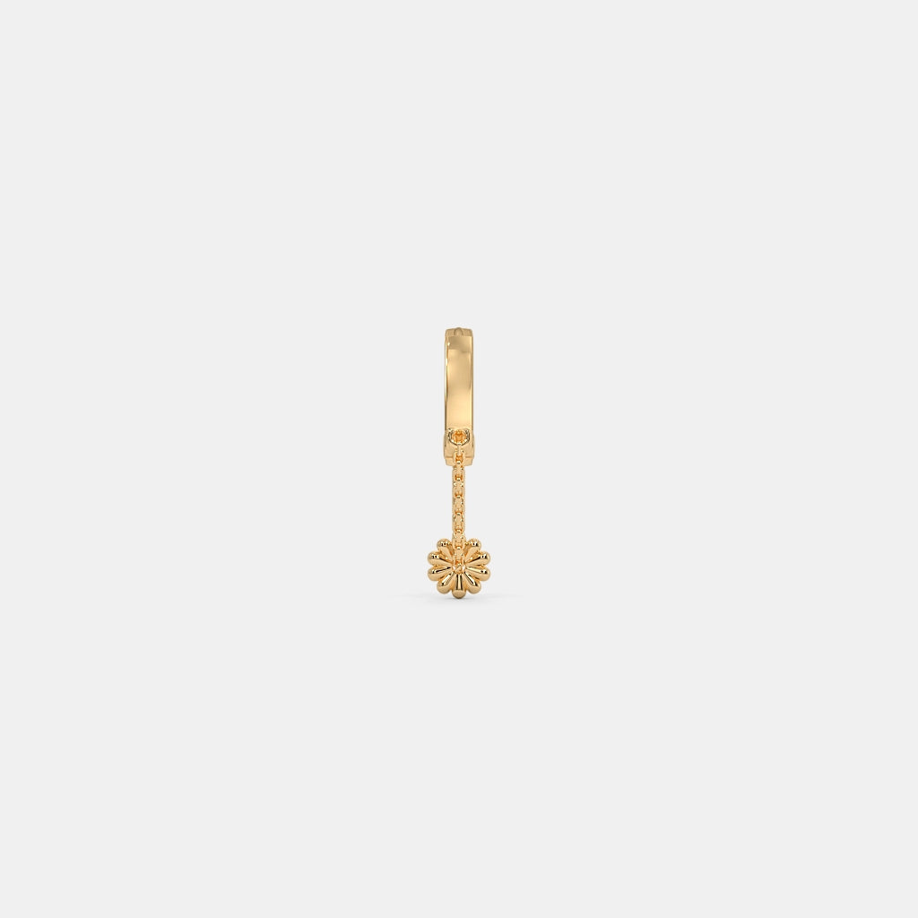 The Daisilenne Dangle Hoop Earrings
