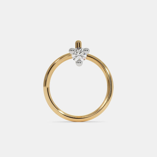 The Allium Nose Pin