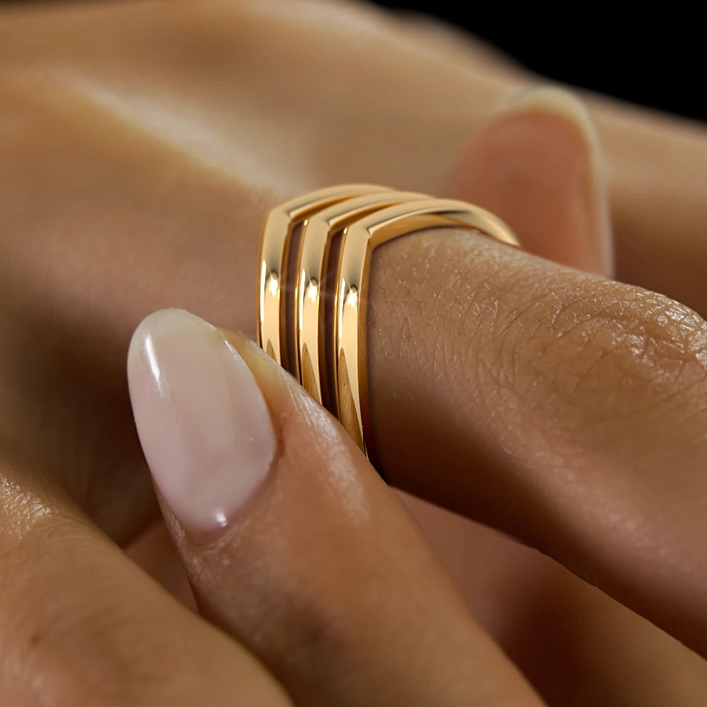 The Aetheris Chevron Ring