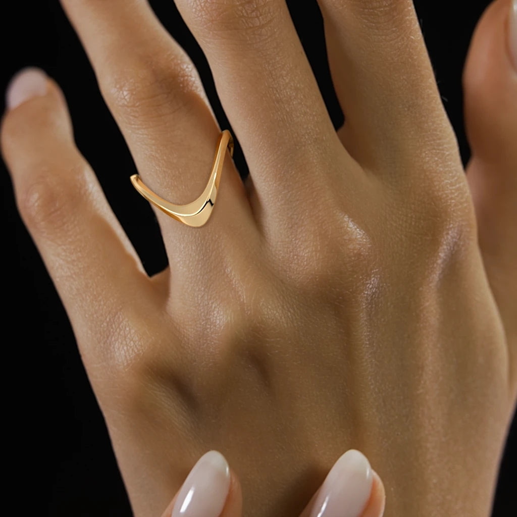 The Fangsteel Chevron Ring